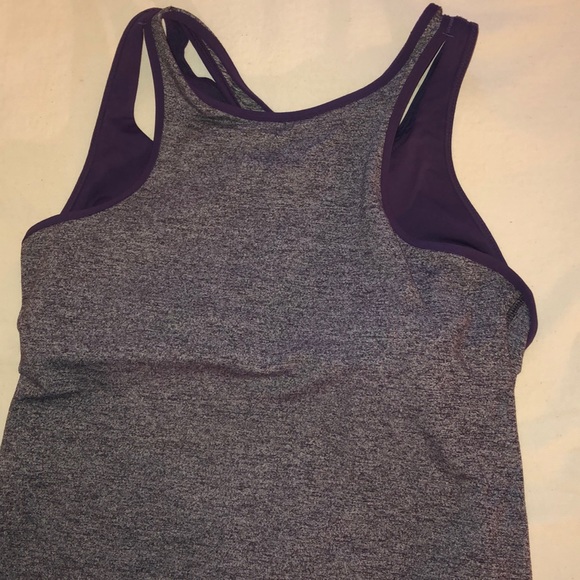 Lululemon Inspiration Tank! Heathered black grape - Picture 5 of 8